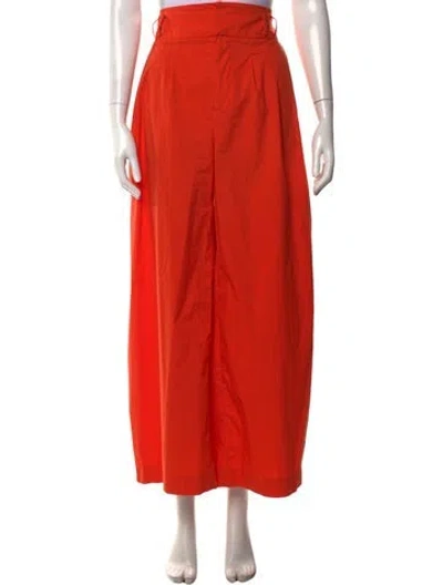 Pre-owned Altuzarra Wide Leg Pants In Orange