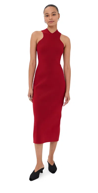 Altuzarra Winnie Dress Holly Red
