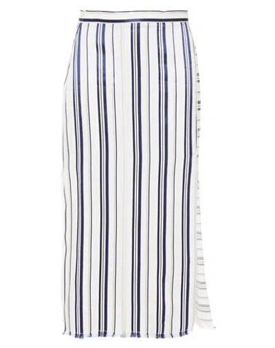 Altuzarra Woman Midi Skirt White Size 10 Lyocell, Viscose