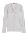 Altuzarra Woman Shirt Grey Size 6 Viscose, Polyester, Virgin Wool, Elastane In Grey