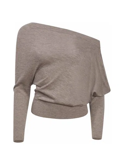 Altuzarra Women's Grainge Cashmere Drop-shoulder Sweater In Marble Melange