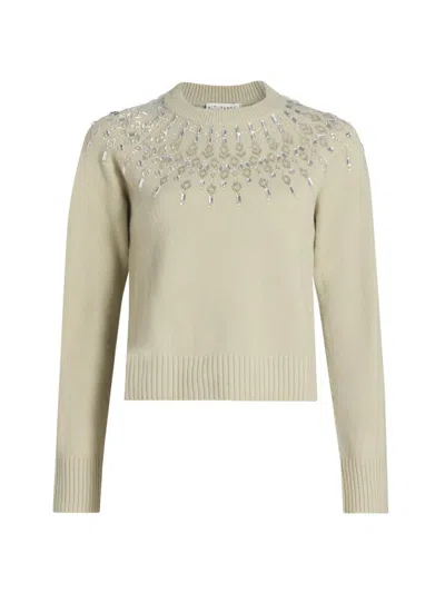 Altuzarra Embellished Wool Sweater In Neutral