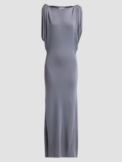 Altuzarra Women's Henderson Draped Maxi Dress In Blue