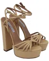 Altuzarra Women's Raffia Very Claire Platform Ankle-strap Sandal (authentic  Pre-loved) In Brown