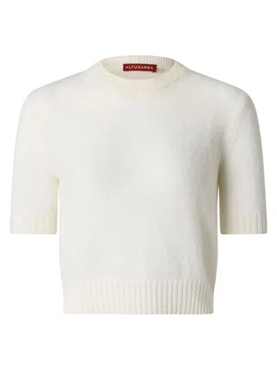 ALTUZARRA WOMEN'S TY MERINO WOOL-ALPACA BLEND SWEATER