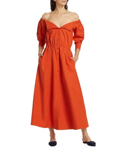 Altuzarra Women's Zora Off-the-shoulder Dress