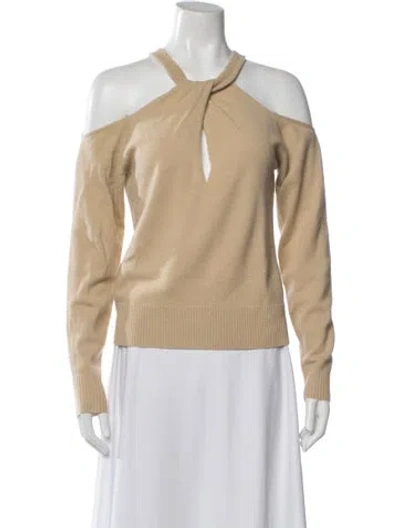 Pre-owned Altuzarra Wool Asymmetrical Sweater In Neutral