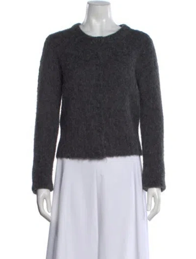 Pre-owned Altuzarra Wool Crew Neck Sweater In Gray