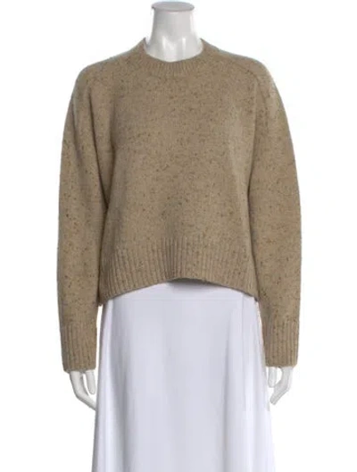 Pre-owned Altuzarra Wool Crew Neck Sweater In Neutral