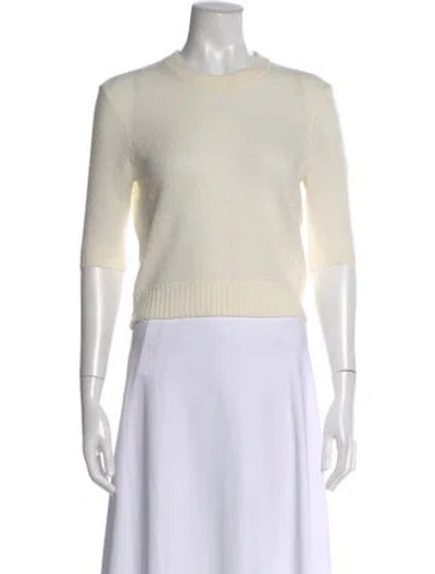 Pre-owned Altuzarra Wool Crew Neck Sweater In Neutral