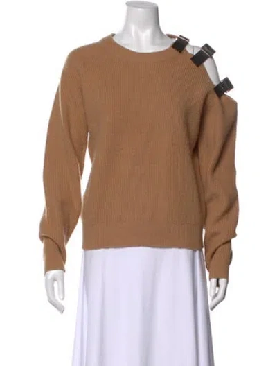 Pre-owned Altuzarra Wool Crew Neck Sweater In Neutral