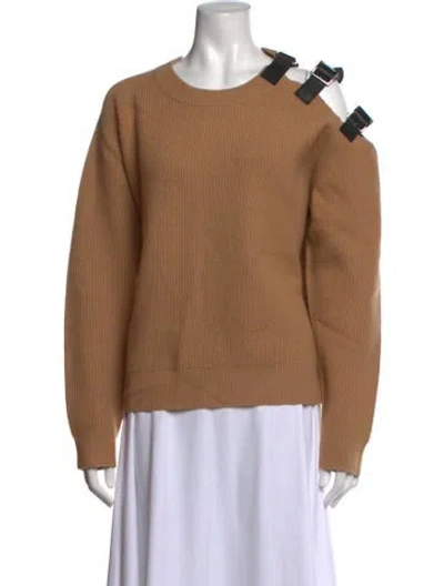Pre-owned Altuzarra Wool Crew Neck Sweater In Neutrals