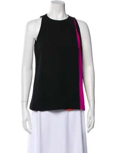 Pre-owned Altuzarra Wool Crew Neck Top In Black