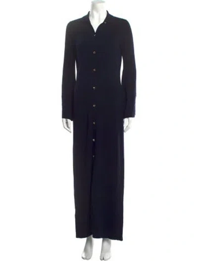 Pre-owned Altuzarra Wool Long Dress In Black