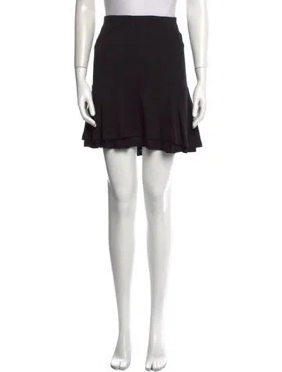 Pre-owned Altuzarra Wool Mini Skirt In Black