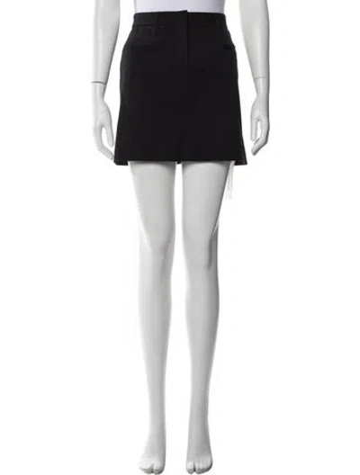 Pre-owned Altuzarra Wool Mini Skirt In Black