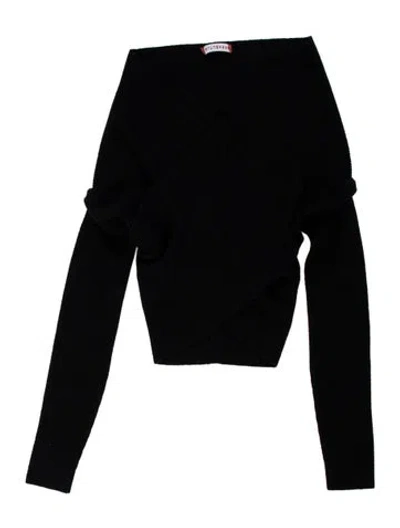 Pre-owned Altuzarra Wool Mock Neck Sweater In Black