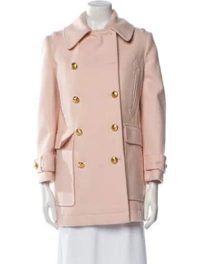 Pre-owned Altuzarra Wool Peacoat In Pink