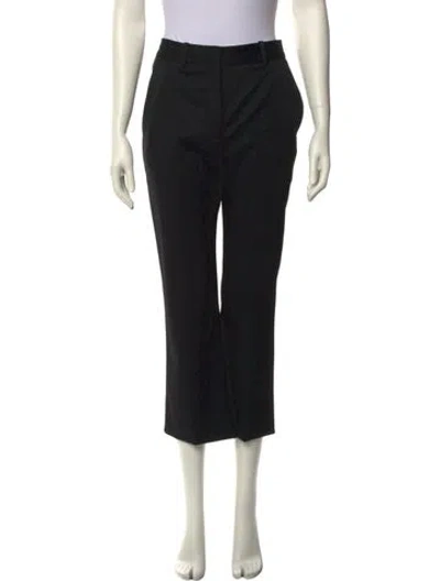 Pre-owned Altuzarra Wool Straight Leg Pants In Black