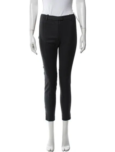 Pre-owned Altuzarra Wool Straight Leg Pants In Black
