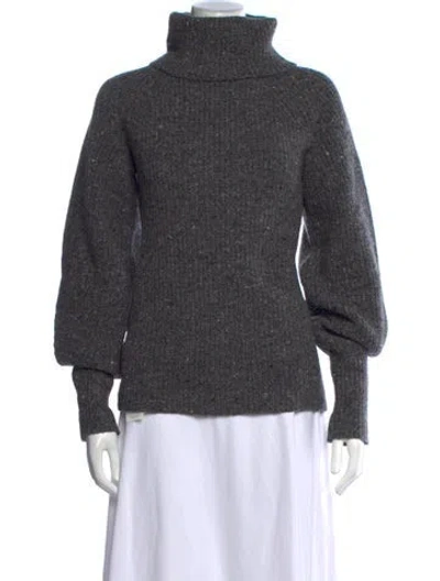 Pre-owned Altuzarra Wool Turtleneck Sweater In Grey