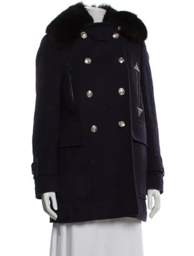 Pre-owned Altuzarra Wool Utility Jacket In Blue