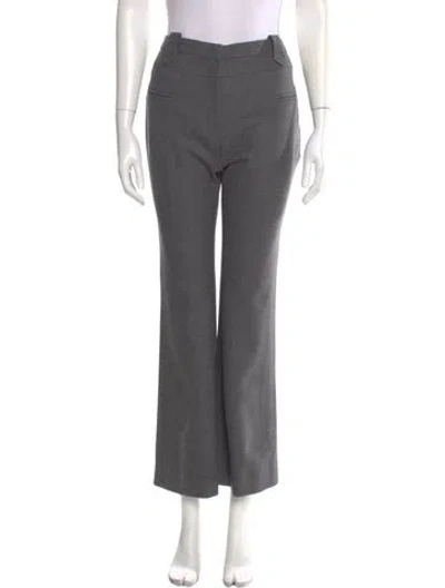 Pre-owned Altuzarra Wool Wide Leg Pants In Gray