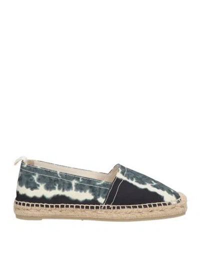 Altuzarra X Castañer Woman Espadrilles Slate Blue Size 11 Textile Fibers