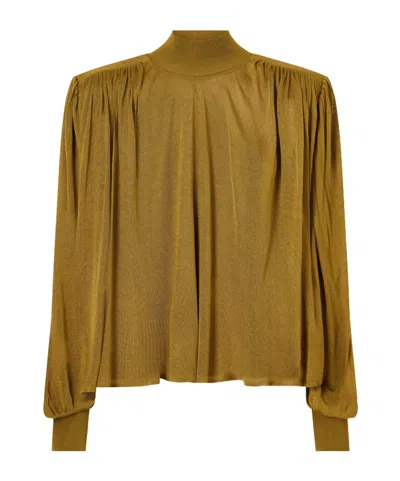 Altuzarra Yellow-green Knit Top