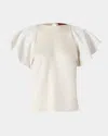 Altuzarra Zuzu Flutter-sleeve Top