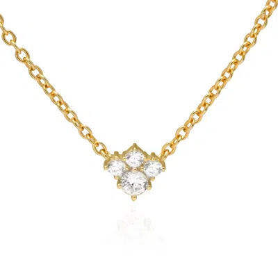 Alura Copenhagen Jewellery Women's Gold Gaia Flower Necklace