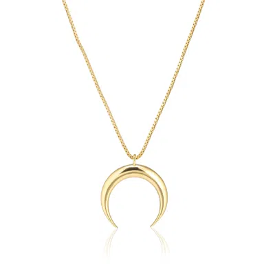 Alura Copenhagen Jewellery Women's Gold Grace Horn Of Plenty Necklace