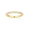 Alura Copenhagen Jewellery Women's Gold Grace Sparkling Ring With Zircons