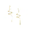Alura Copenhagen Jewellery Women's Gold Grace Spiral W. Zirconia In Gold