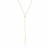 Alura Copenhagen Jewellery Women's Gold / Green Ocean Y Necklace With Aventurine