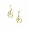 Alura Copenhagen Jewellery Women's Gold Venus -  Dangle & Drop Star Earrings In Gold