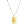 Alura Copenhagen Jewellery Women's Gold Venus Hexagon Necklace With Sun In Gold