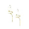 Alura Copenhagen Jewellery Women's Grace - Spiral Plain Gold In Gold