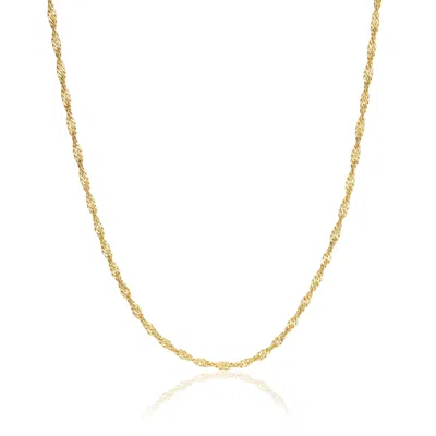 Alura Copenhagen Jewellery Women's Grace -  Twisted Necklace - Gold