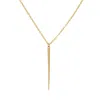 Alura Copenhagen Jewellery Women's Grace Necklace With Golden Spike In Gold