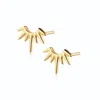 Alura Copenhagen Jewellery Women's Venus - Sunrise Earstuds - Gold In Gold
