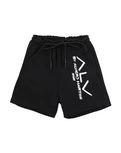 Alv By Alviero Martini Kids'  Toddler Girl Shorts & Bermuda Shorts Black Size 4 Cotton, Polyester