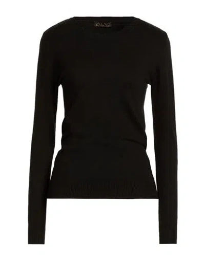 Alv By Alviero Martini Woman Sweater Black Size S/m Viscose, Polyamide, Polyester