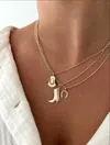 Alv Jewels Women's Cowgirl Charm Necklace - Hat In Gold In Gold