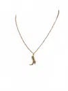 Alv Jewels Women's Cowgirl Charm Necklace - Horseshoe In Gold In Gold