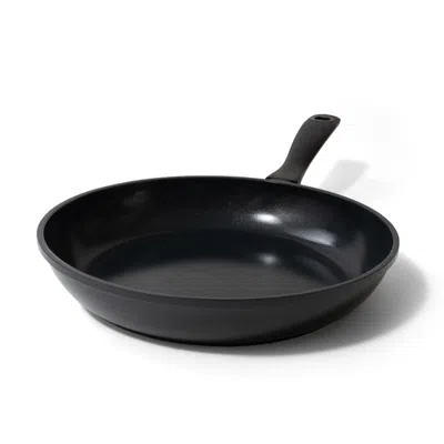 Alva Energy Ceramic Nonstick Frying Pan In Black