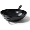 Alva Forest 12" Carbon Steel Wok In Black