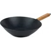 Alva Forest 12" Carbon Steel Wok In Blue