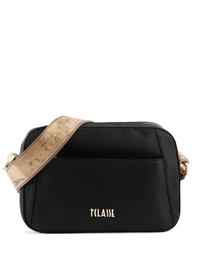 Alviero Martini 1° Classe Breeze Logo-plaque Cross Body Bag In Black