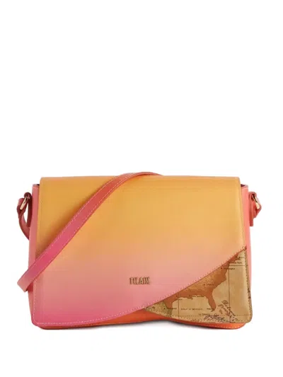 Alviero Martini 1° Classe Faded Shoulder Bag In Orange
